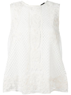 lace detail top  Twin-Set