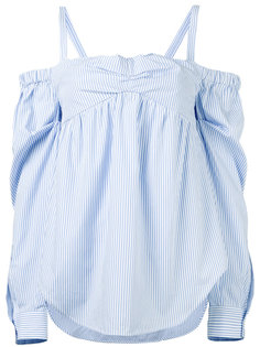 off-shoulder cuffed blouse Nº21