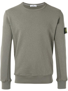 logo patch sweatshirt  Stone Island