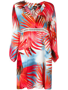 palm print shirt dress Just Cavalli