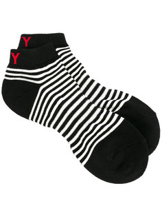 striped sport socks Yohji Yamamoto