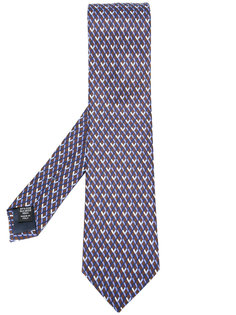 geometric print tie  Ermenegildo Zegna