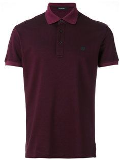 contrast collar polo shirt Ermenegildo Zegna