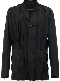 pleated button front jacket Uma Wang