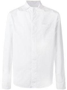 однотонная рубашка Giorgio Armani