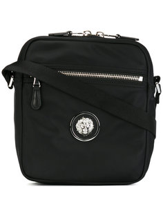 logo stud messenger bag  Versus