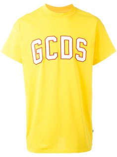 футболка с заплаткой с логотипом Gcds