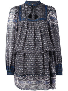 paisley print tassel tie dress Ulla Johnson