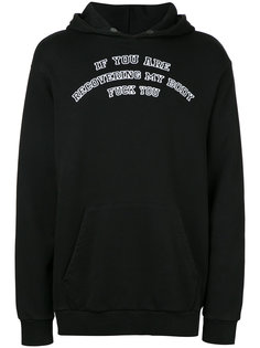 kangaroo pocket hoody Palm Angels