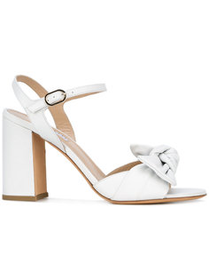 twist-detailed block heel sandals Fratelli Rossetti