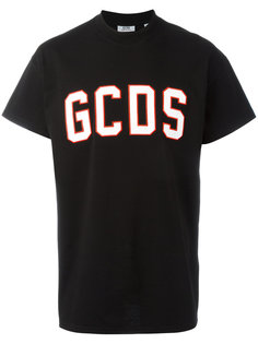 футболка с заплаткой с логотипом Gcds