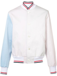 куртка с контрастными рукавами Thom Browne