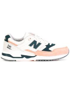 кроссовки с нашивками по бокам New Balance