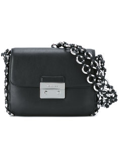 сумка на плечо с плетеной окантовкой  Michael Michael Kors