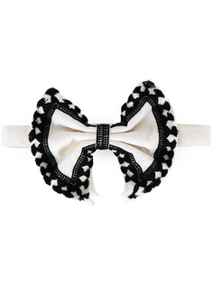 contrast bow tie  Jupe By Jackie