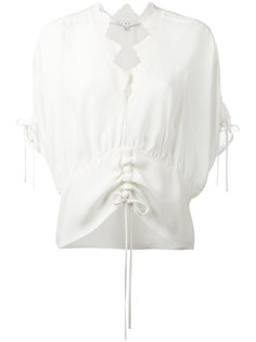 lace trim blouse Iro