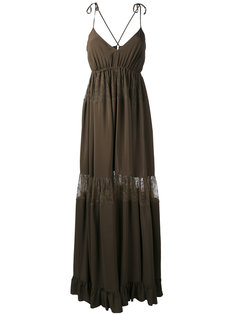 lace insert maxi dress Nº21