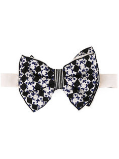 contrast bow tie  Jupe By Jackie