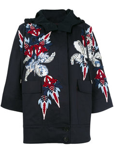 embroidered floral coat Antonio Marras