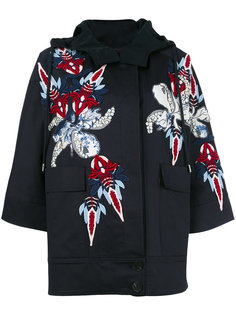 embroidered floral coat  Antonio Marras