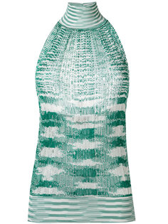 трикотажный топ с вырезом-халтер Missoni