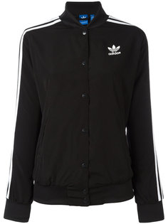 куртка-бомбер  с тремя полосками Adidas