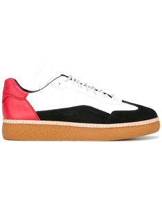 colour-blocked lace-up trainers Alexander Wang