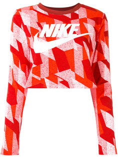 топ с принтом-логотипом Nike