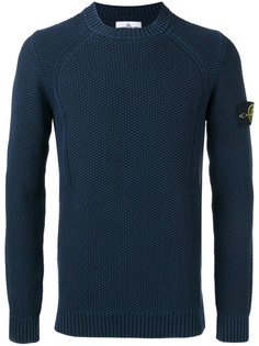 джемпер фактурной вязки Stone Island