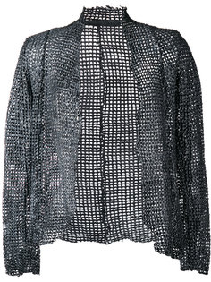 woven jacket Salvatore Santoro