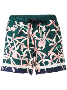 floral print shorts Moncler