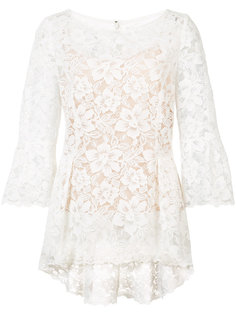 кружевная блузка Oscar de la Renta