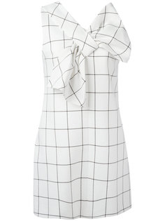 checked shift dress Victoria Victoria Beckham