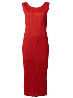 плиссированное платье  Issey Miyake