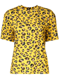 футболка с леопардовым принтом G.V.G.V.