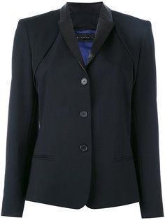 leather lapel blazer Barbara Bui
