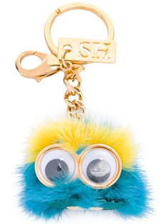 брелок Monster Head с кроличьим мехом Sophie Hulme