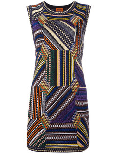 мини-платье лоскутного кроя Missoni