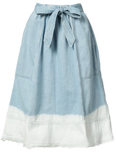 bleached effed A-line skirt Ulla Johnson