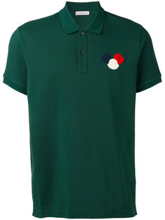 chest logo polo shirt Moncler