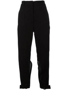 укороченные брюки с разрезами Ann Demeulemeester