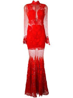 sheer lace maxi dress Jonathan Simkhai