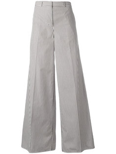 расклешенные брюки с контрастными панелями Ports 1961