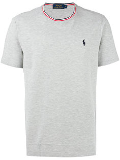 футболка с вышивкой логотипа Polo Ralph Lauren