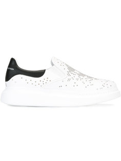 crystal embellished trainers Alexander McQueen