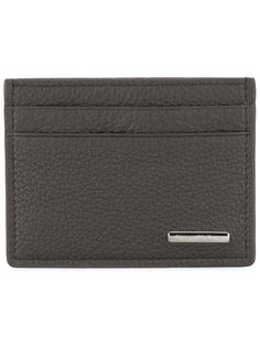 визитница с бляшкой-логотипом Ermenegildo Zegna