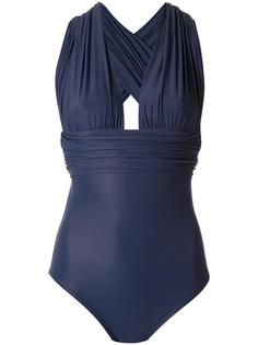 panelled swimsuit Amir Slama