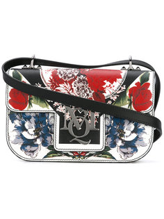 Insignia floral print satchel Alexander McQueen