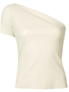 one-shoulder top Helmut Lang