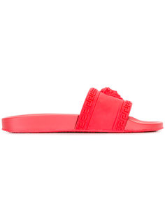 Medusa head flip-flops Versace